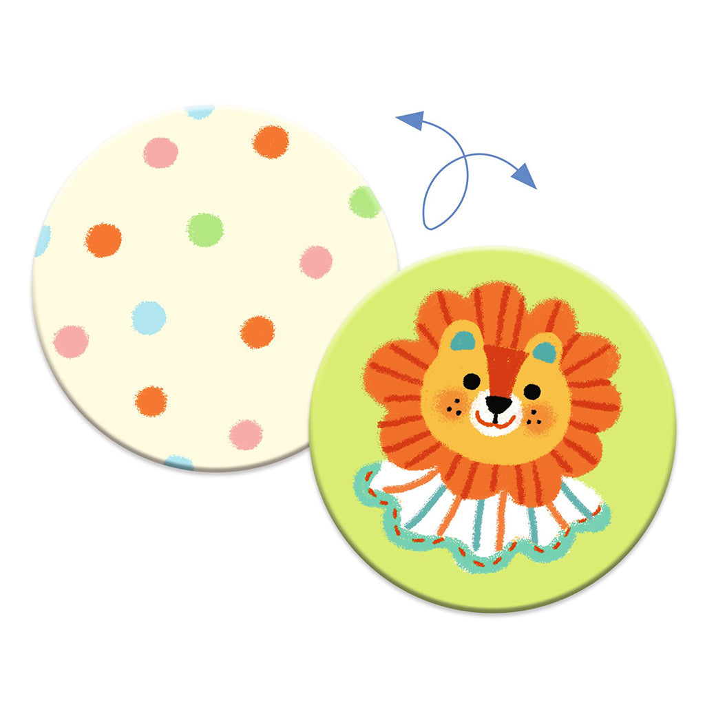 Djeco Inlärningsspel, Memo - Gosedjur