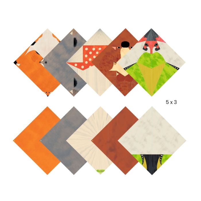 Djeco Origami, Skoven – nivå 3