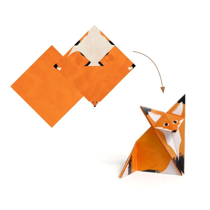 Djeco Origami, Skoven – nivå 3