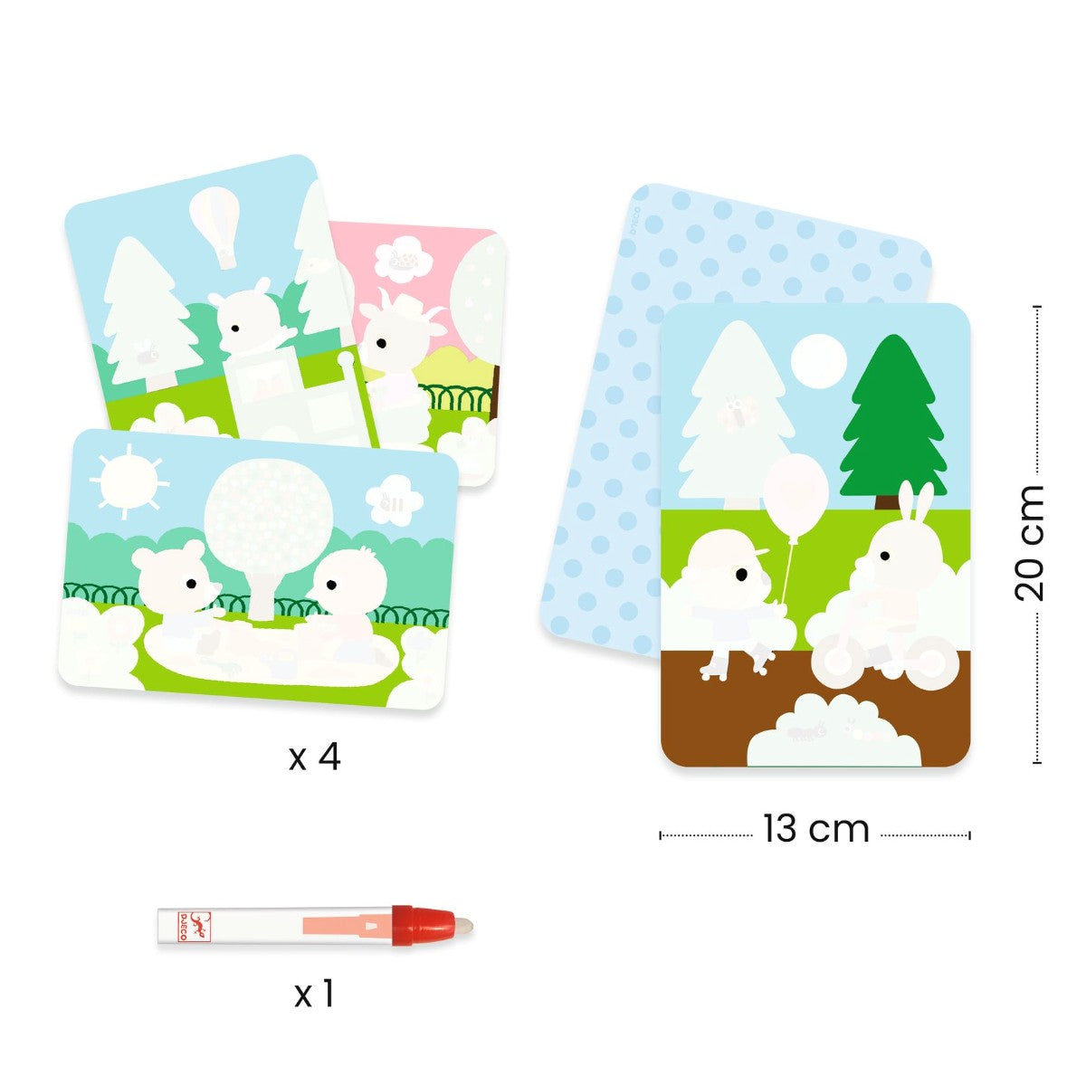 Djeco Måla med Vatten, I Parken