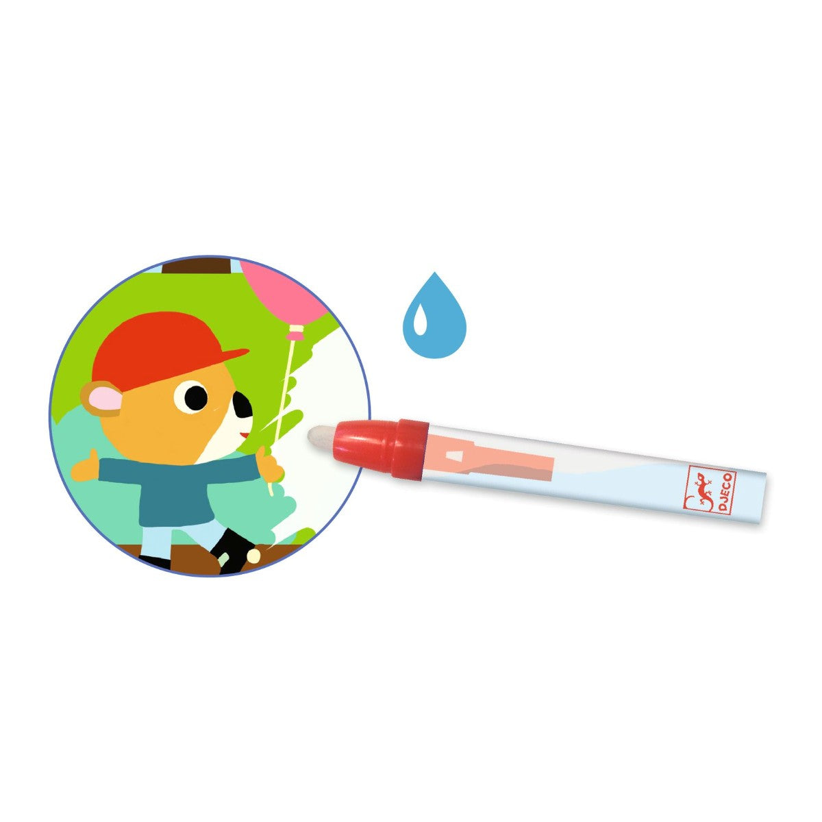 Djeco Måla med Vatten, I Parken