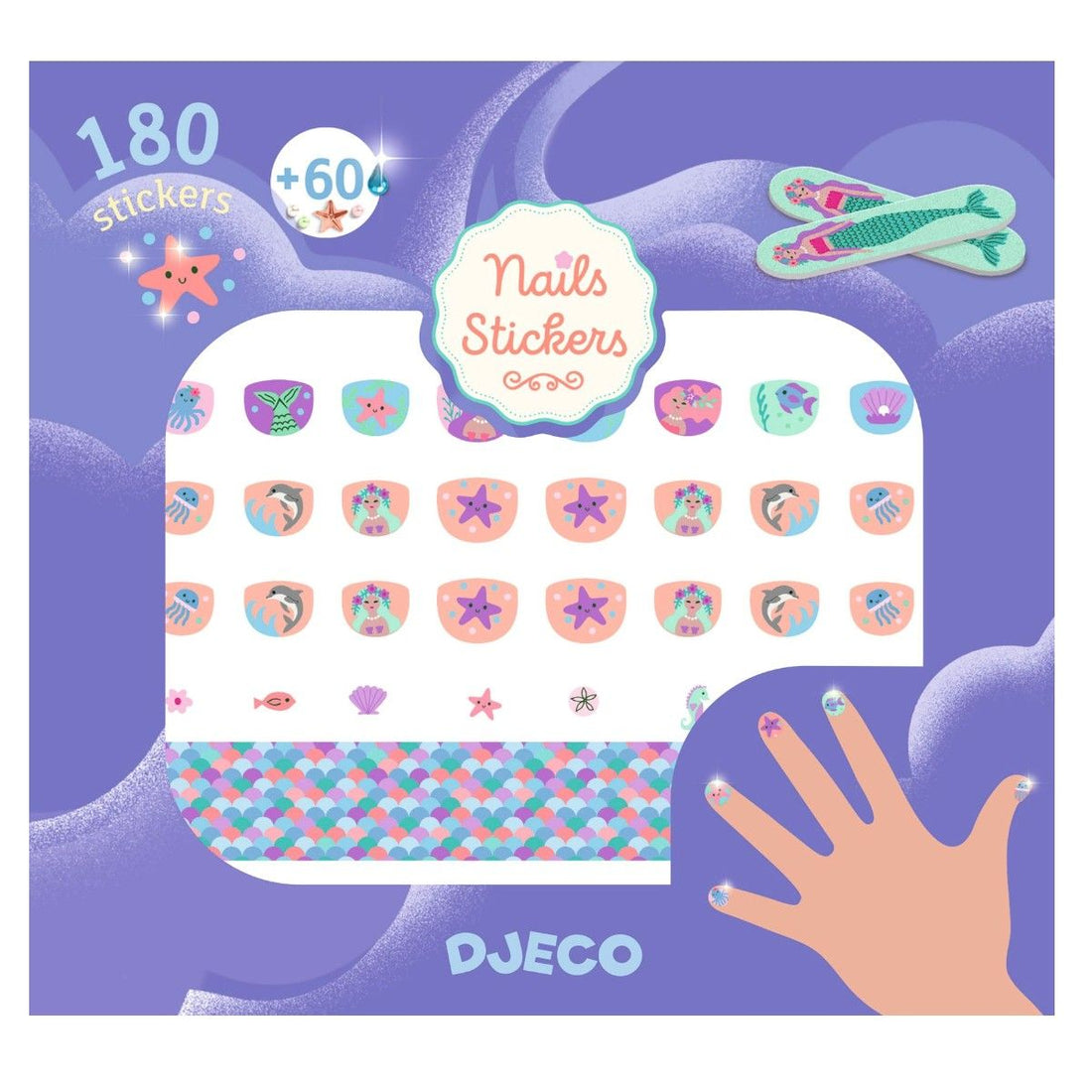 Djeco neglestickers, havdyr