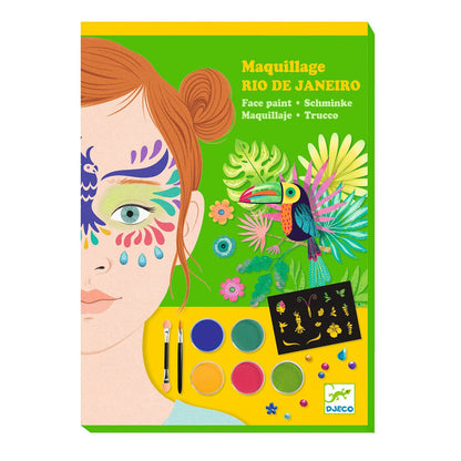 Djeco ansiktsmålning, Rio de Janeiro