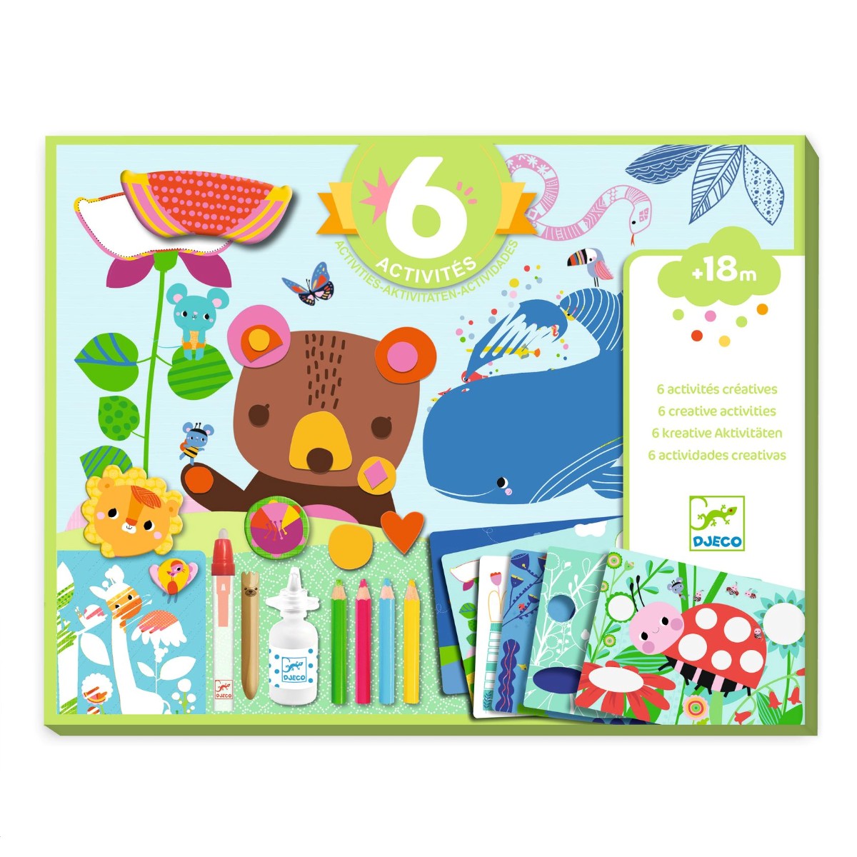 Djeco Kreativ æske, Mus og venner DJ09295