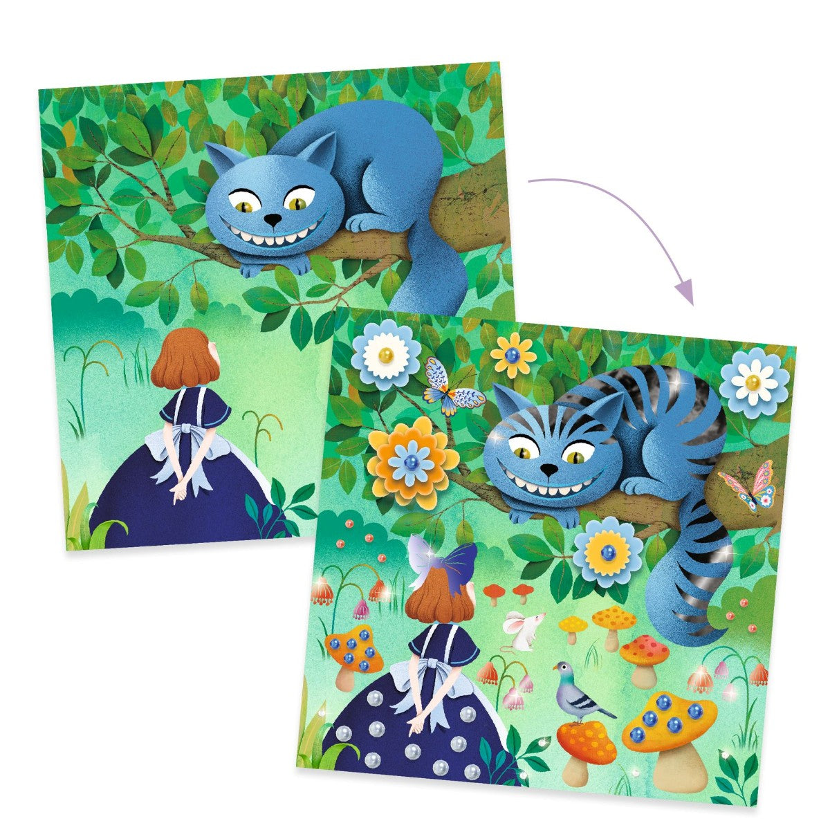 Djeco Kreativ ask, I Sagolandet