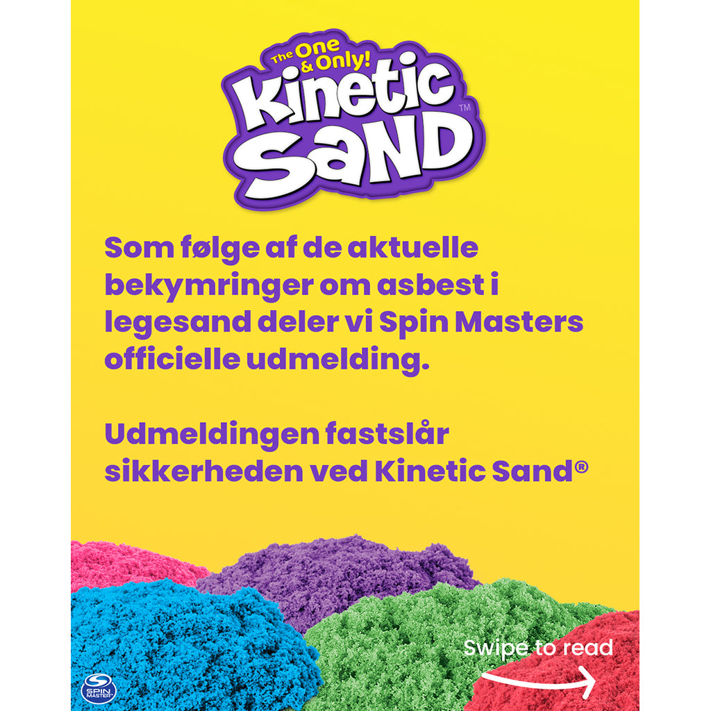 Kinetic Sand Glasskreativitet