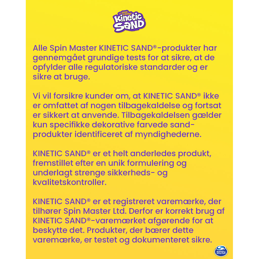 Kinetic Sand Glasskreativitet