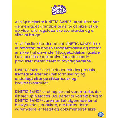 Kinetic Sand Glasskreativitet