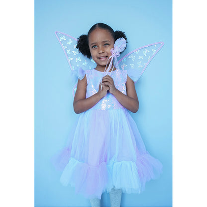 Den goda Fen, Lilla sommerfugl kjole - Str. 2-8 år