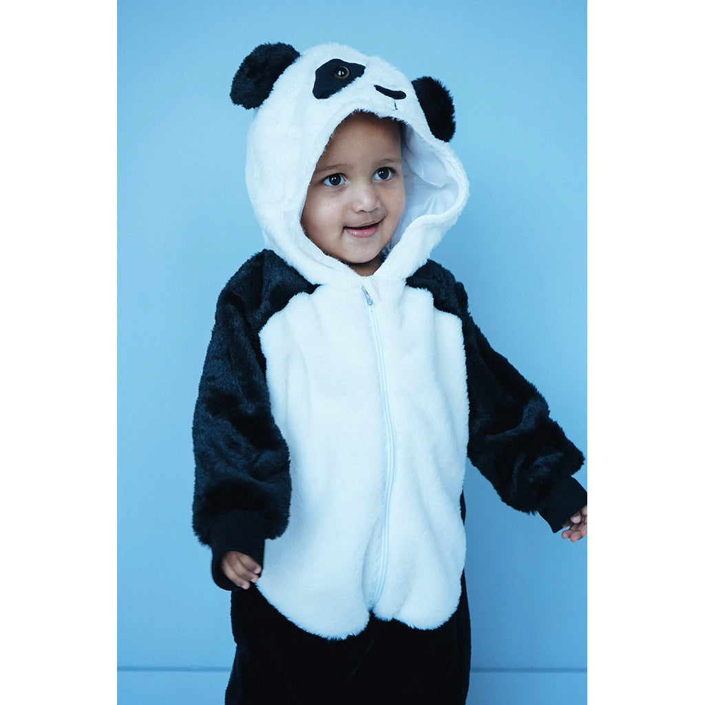 Den goda Fen djurdräkt, Panda jumpsuit - 3-4 år