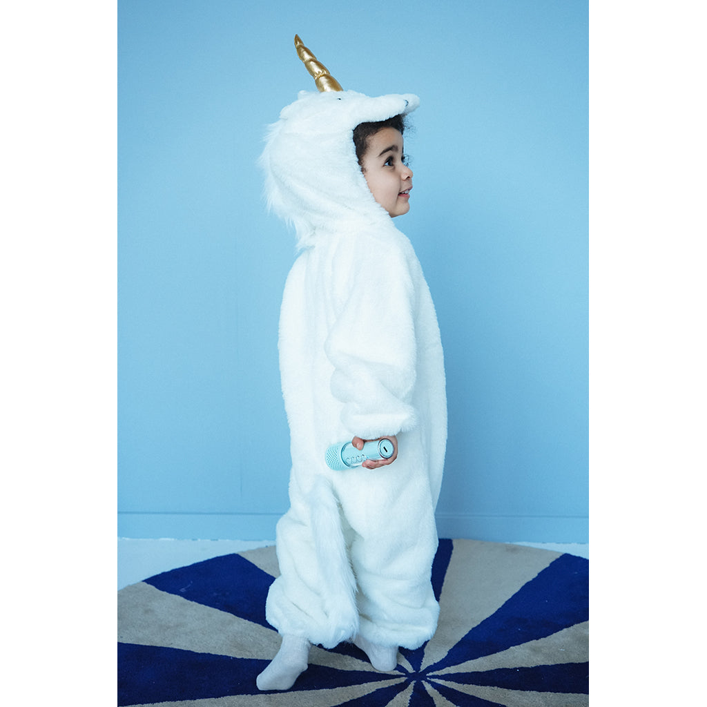 Den goda Fen djurdräkt, Vit enhörningsdräkt - 3-5 år