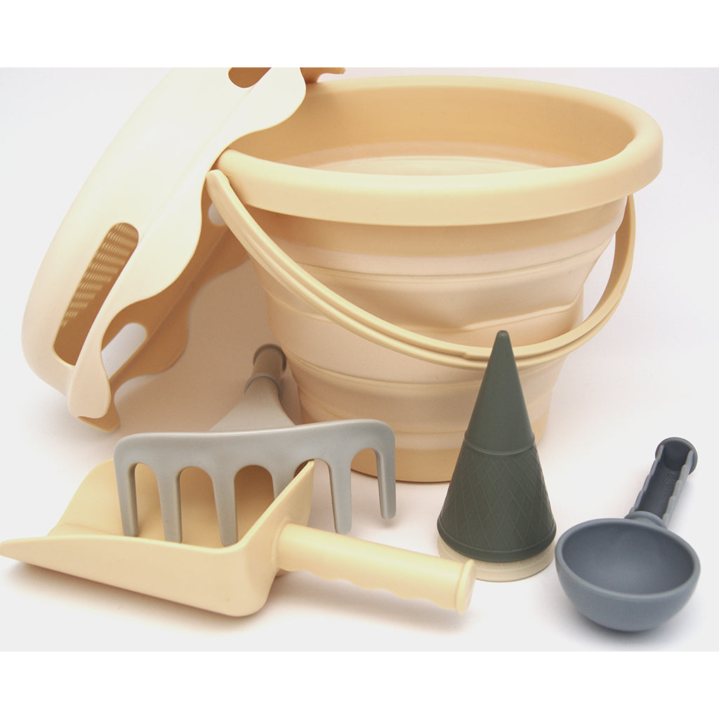 Compactoys sandleksaker, 7-i-en - Beige