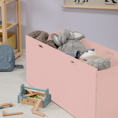 By Aulum Dana stor förvaringslåda med hjul, flera storlekar - Blush