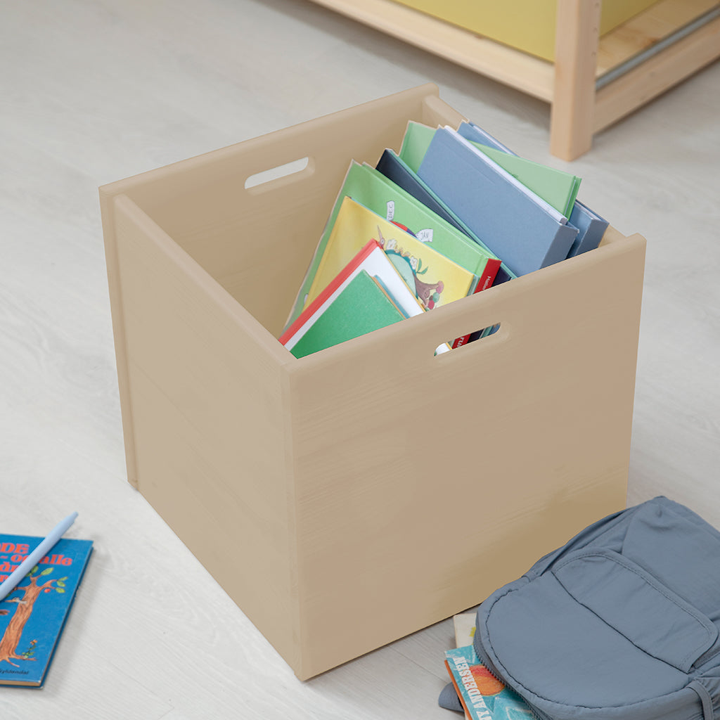 By Aulum Dana bokkasse, med ett djup på 30 eller 40 cm – Sand