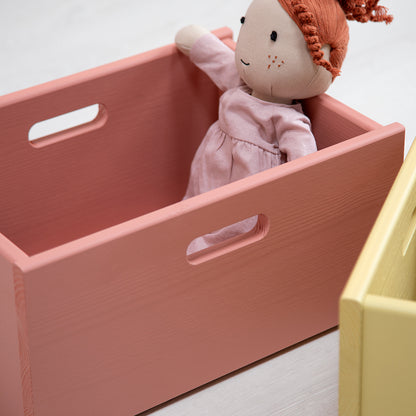 By Aulum Dana förvaringslåda, med ett djup på 30 eller 40 cm - Lemon