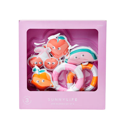 Sunnylife Dykarvänner, Peach Multi set med 6 st.