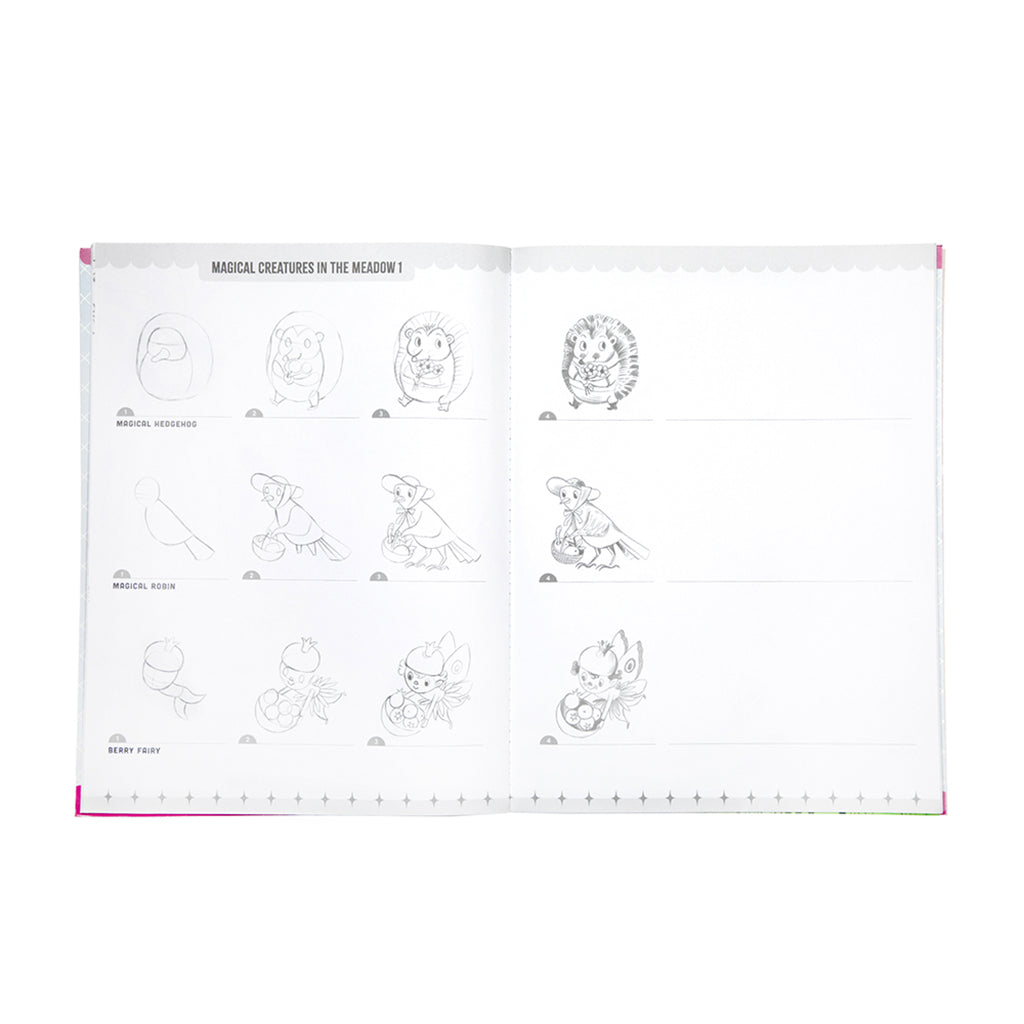 eeBoo Lär dig teckna, Magiska varelser