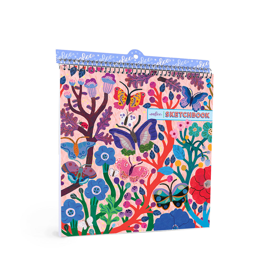 eeBoo Skissblock, Fjärilar