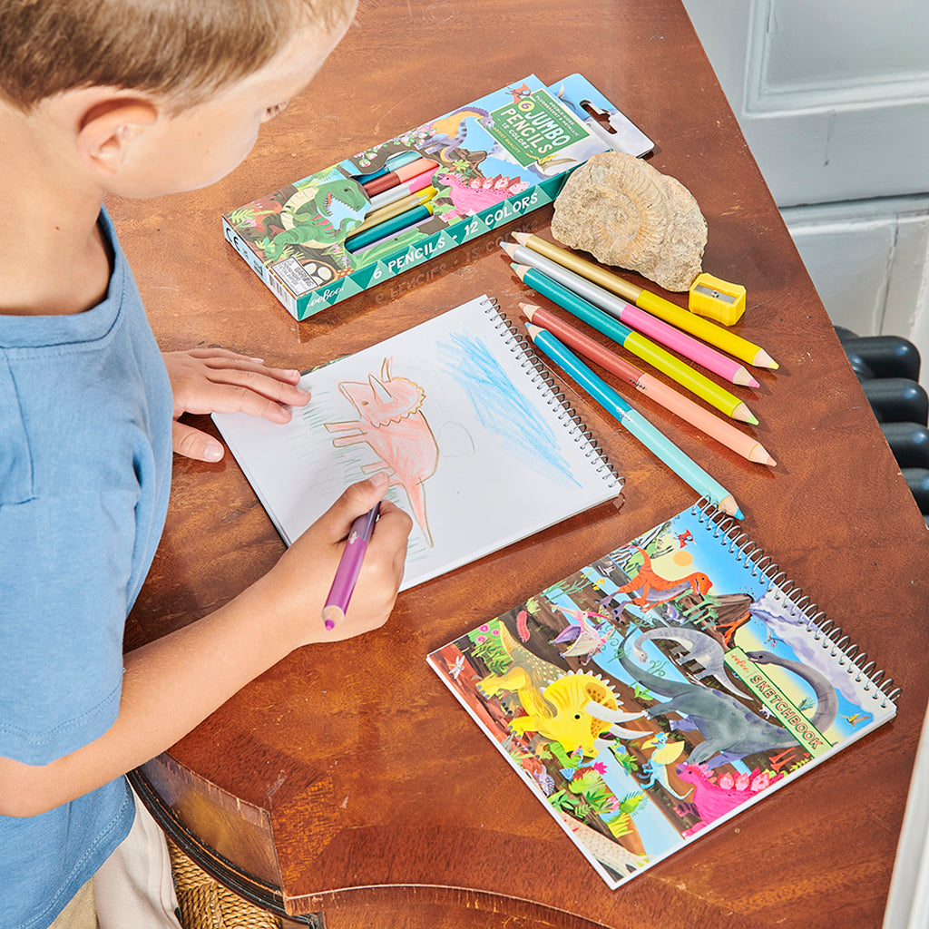 eeBoo Skissblock, Dinosaur