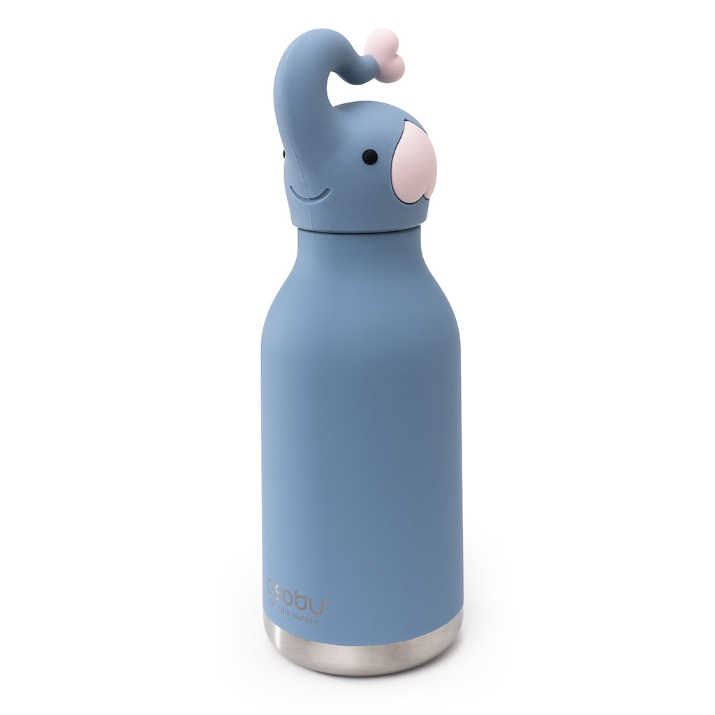 Asobu Bestie Animal termo drikkedunk, 460 ml. - Elefant
