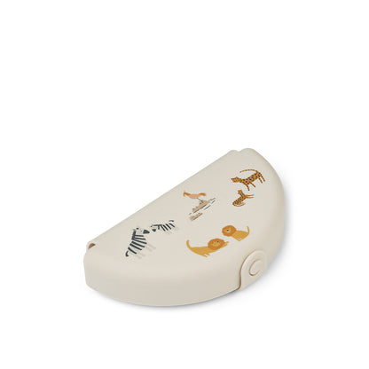 Liewood Eugene vikbar matlåda i silikon – All together /Sandy