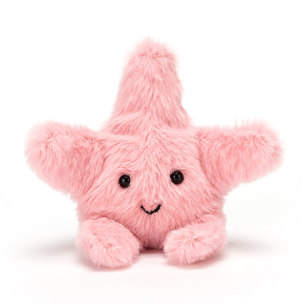 Jellycat Fluffy bamse, Søstjerne - 8 cm