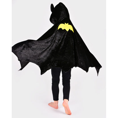 Den Goda Fen utklädnad, Batgirl eller Batman-cape - stl. 1-8 år