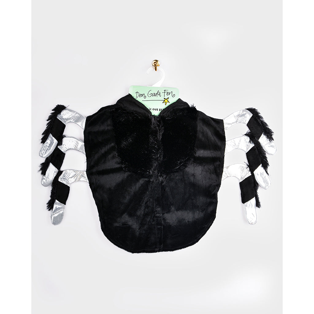 Den Goda Fen utklädnad, Mini edderkop-kappa – str. 86–110 cm