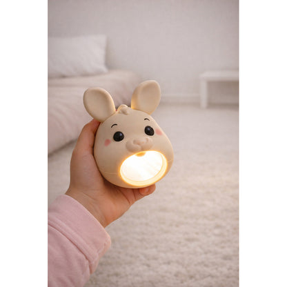 Little L, silikone ficklampa - Kanin