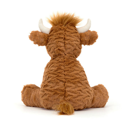 Jellycat gosedjur, Fuddlewuddle Highland Cow - 23 cm
