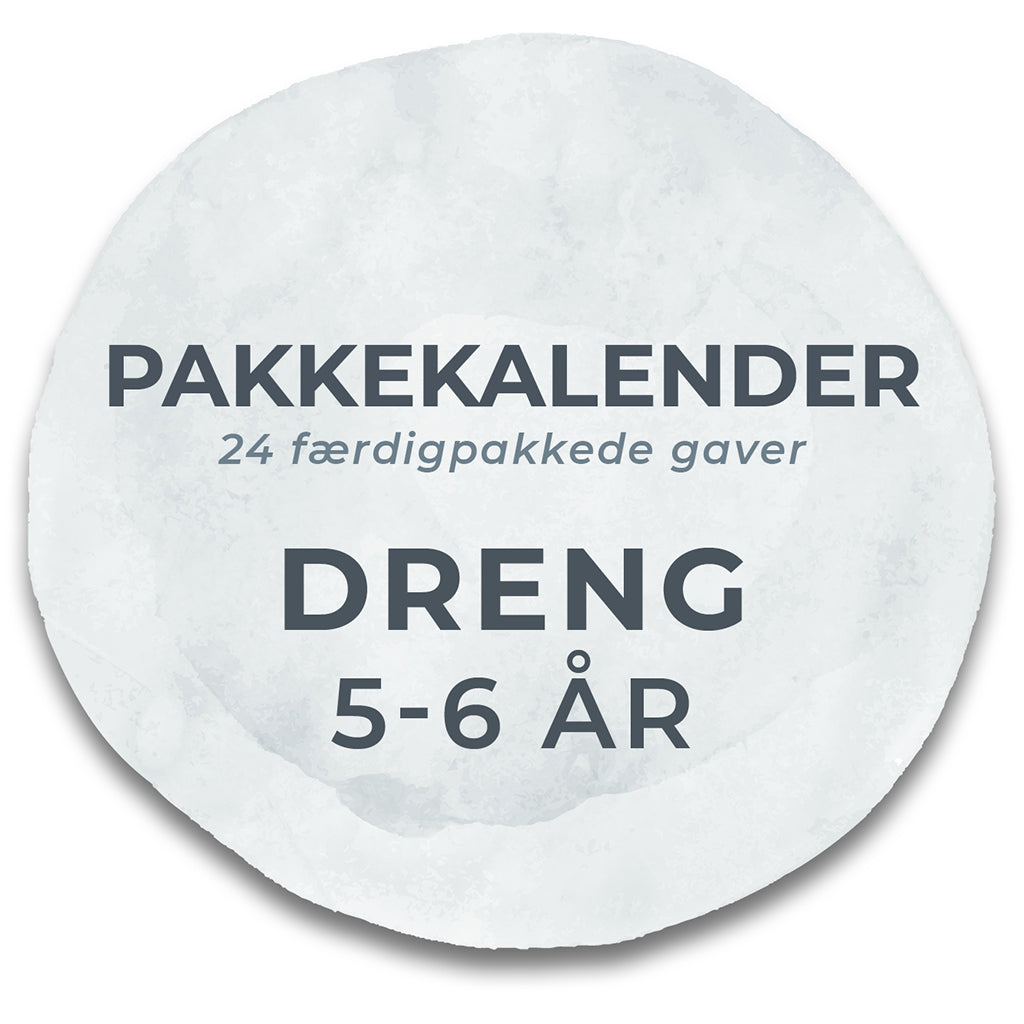Färdig pakkekalender, Pojke 5-6 år