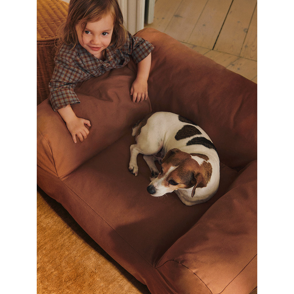 ferm Living säckstol, Billow Bean Bag - Tan