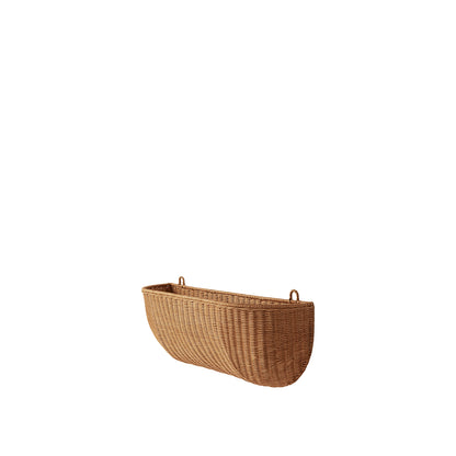 ferm Living flätad korg, Braided natural - 75 x 14 cm