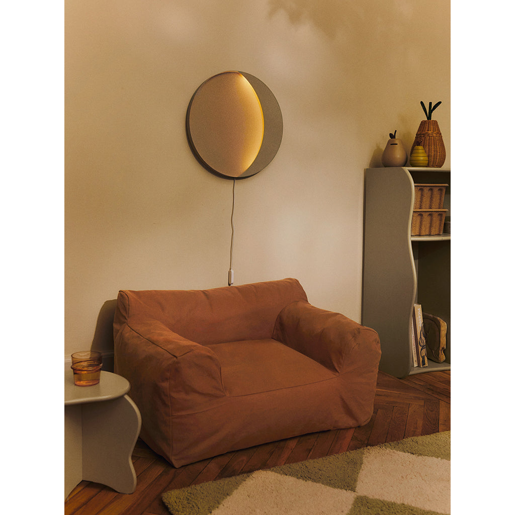 ferm Living säckstol, Billow Bean Bag - Tan