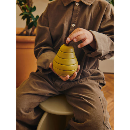 ferm Living Stapelfigur, Set med äpple och päron