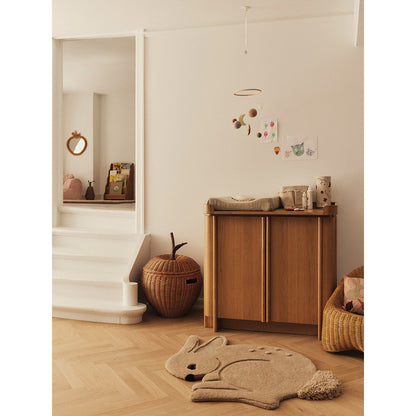 ferm Living Apple Braided Storage – Extra stor – Natur