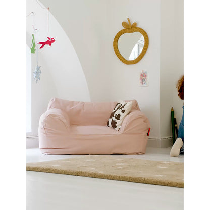 ferm Living sækkestol, Billow Bean Bag - Rose