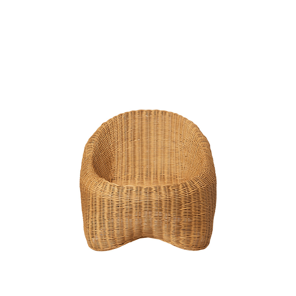 ferm Living Willora Kids Lounge Chair - Natural