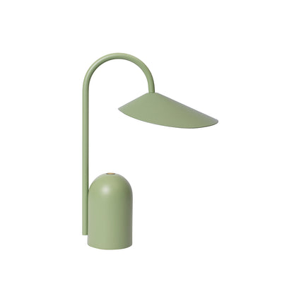 ferm Living, Arum Portabel Lampa - Tea green