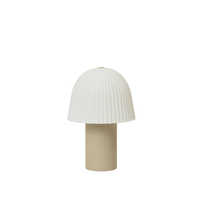 ferm Living, Frill Bärbar Lampa - Cashmere White