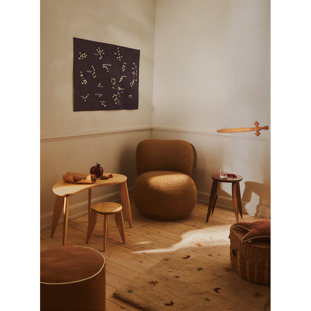 ferm Living Feve Kids barnbord, Natural Ash
