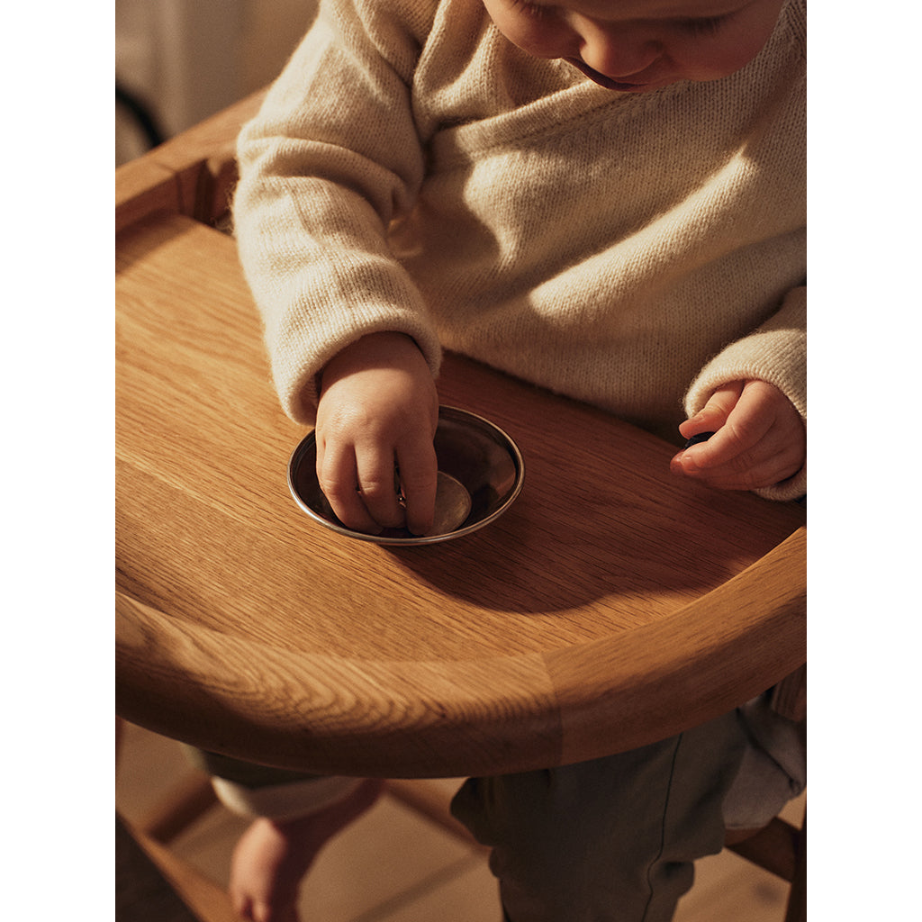 ferm Living Muru högstol, Natural oak