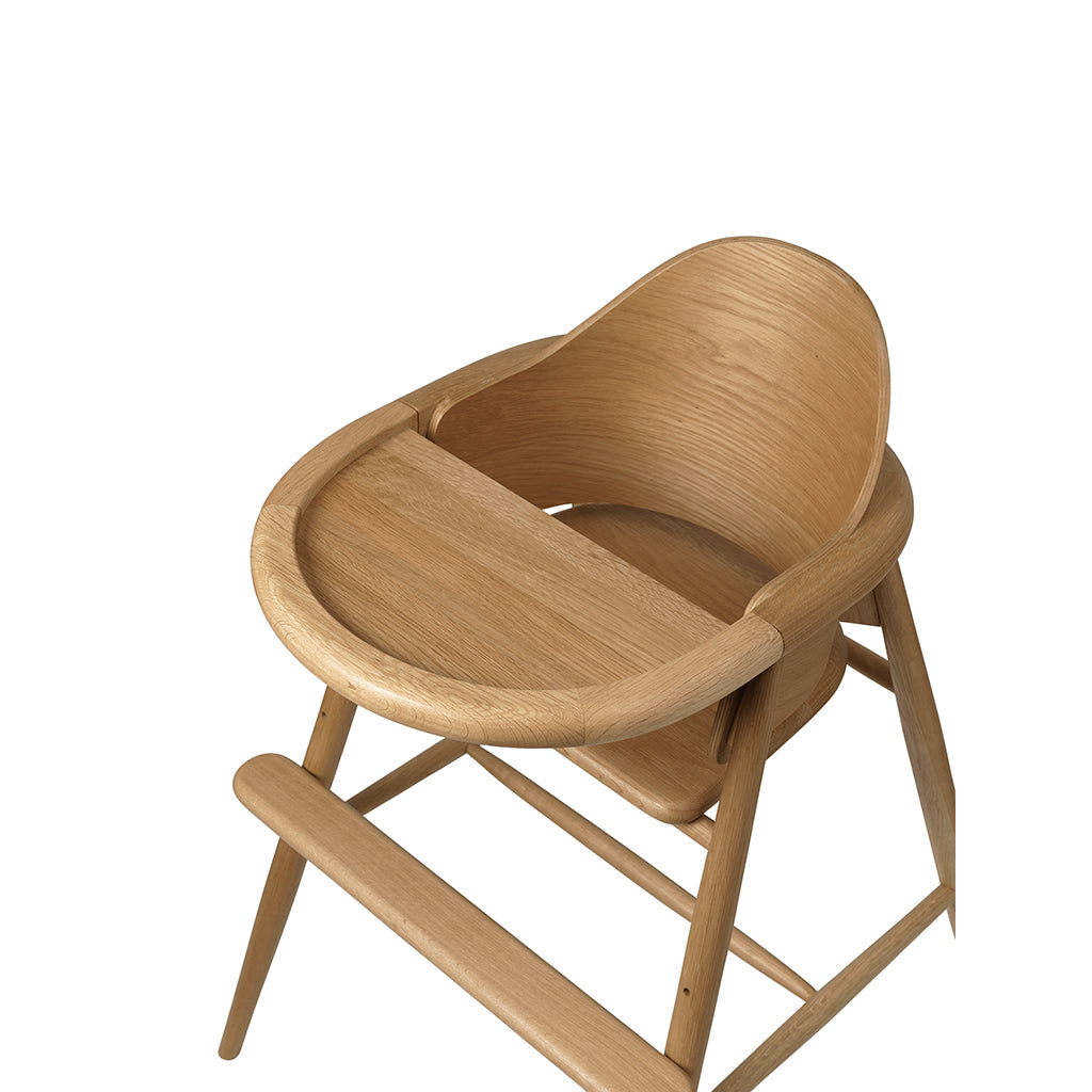 ferm Living Muru högstol, Natural oak