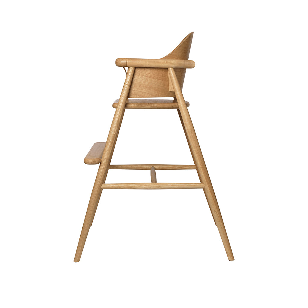 ferm Living Muru högstol, Natural oak