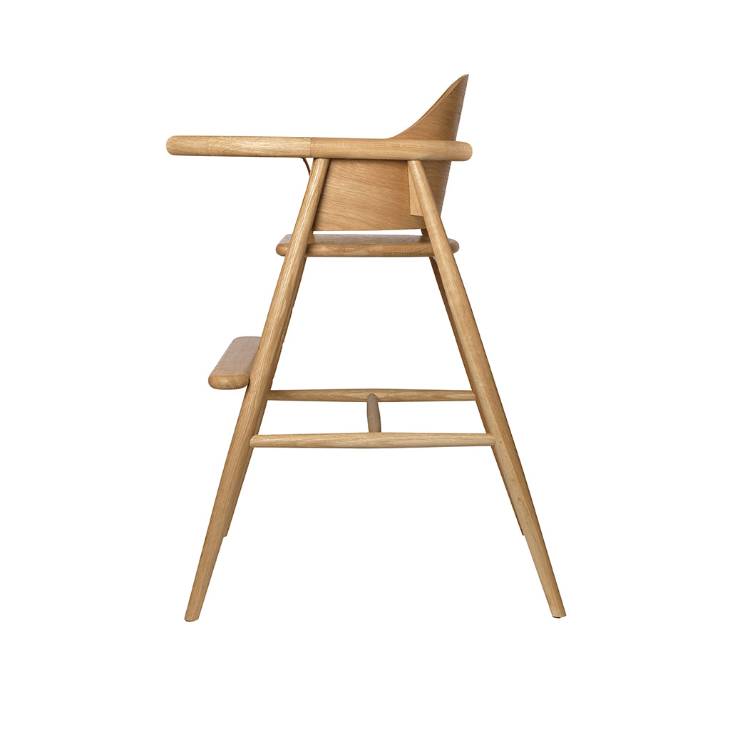ferm Living Muru högstol, Natural oak