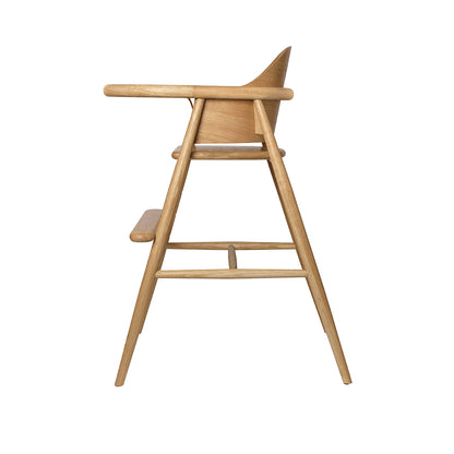 ferm Living Muru högstol, Natural oak