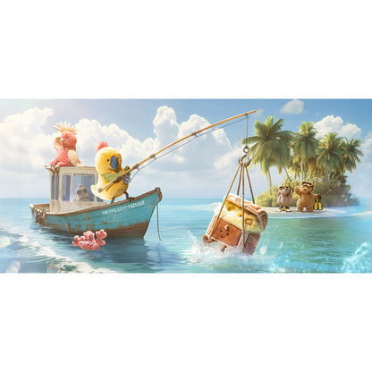 Jellycat gosedjur, Amuseables Treasure Chest, skattkista - 19 cm