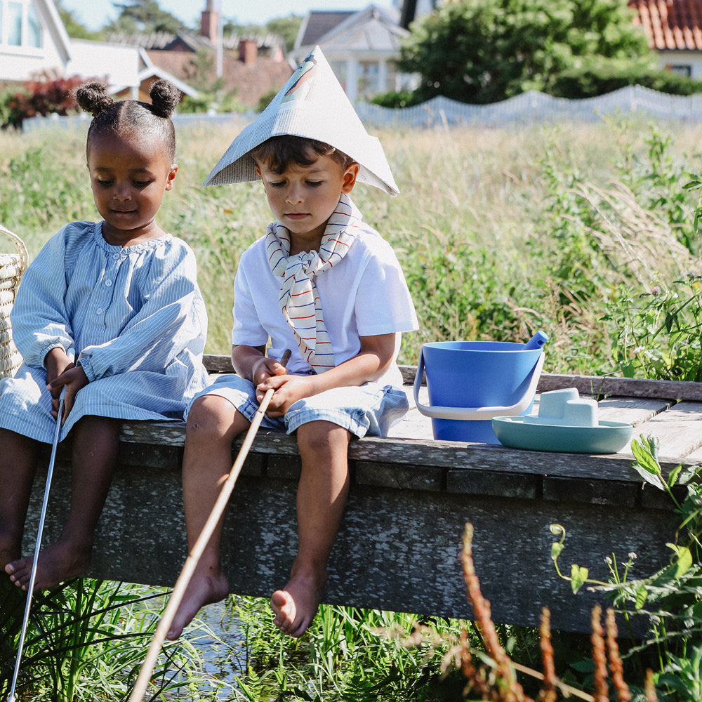 Liewood sandlegetøj, Deborah både - Whale blue multi mix