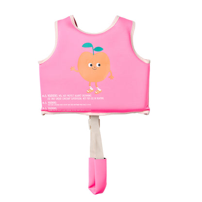 Sunnylife flytväst, Poppy the Peach - str. 1-6 år