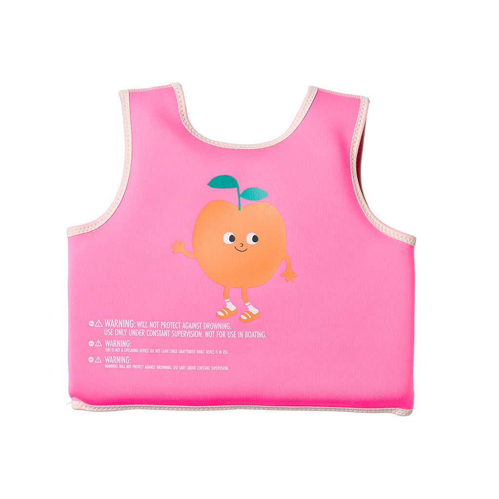 Sunnylife flytväst, Poppy the Peach - str. 1-6 år